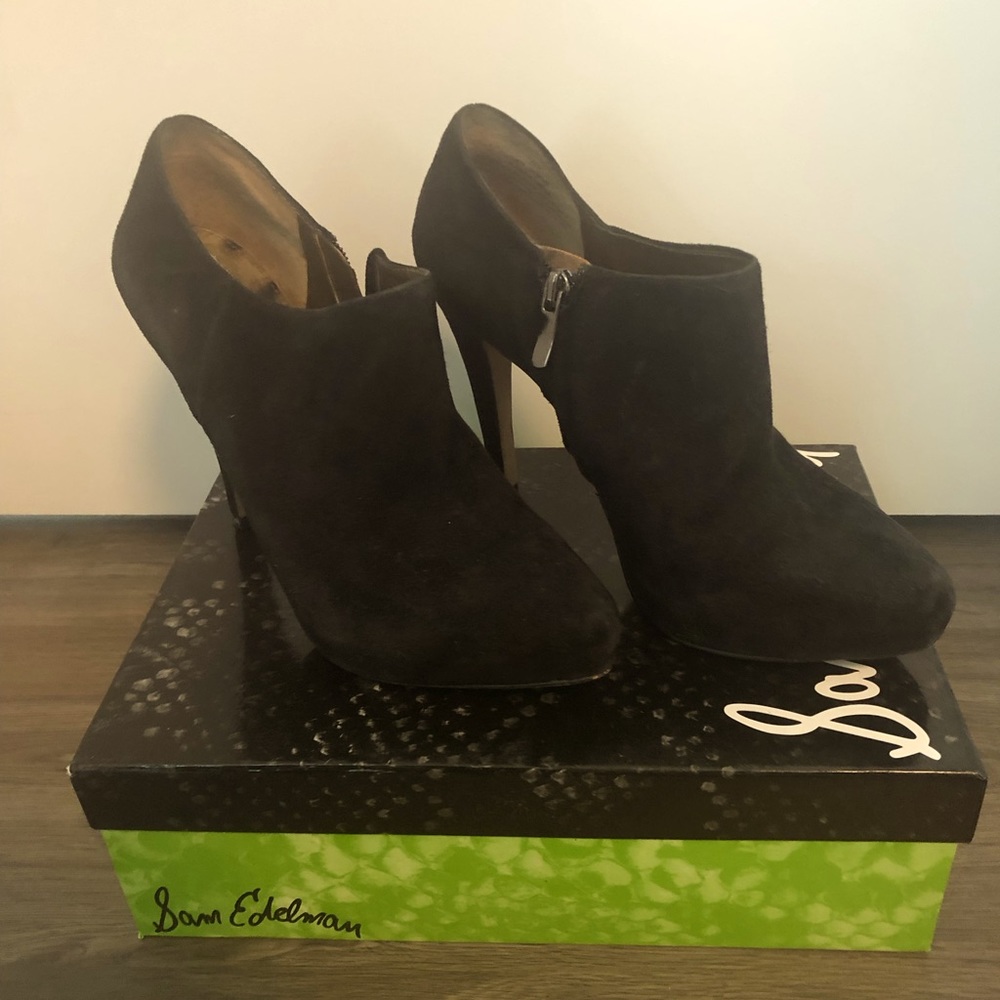 Sam Edelman Suede Booties